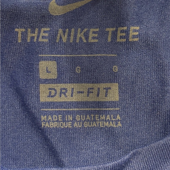 Buffalo Bills Mafia NFL Nike Dri-Fit Men’s Large L Polyester Wick Blue Shirt NWT - Picture 2 of 6